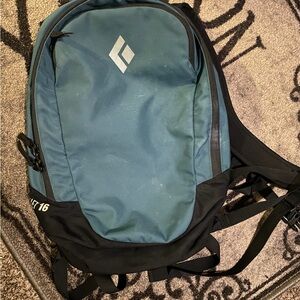 Black Diamond Teal Bullet Backpack